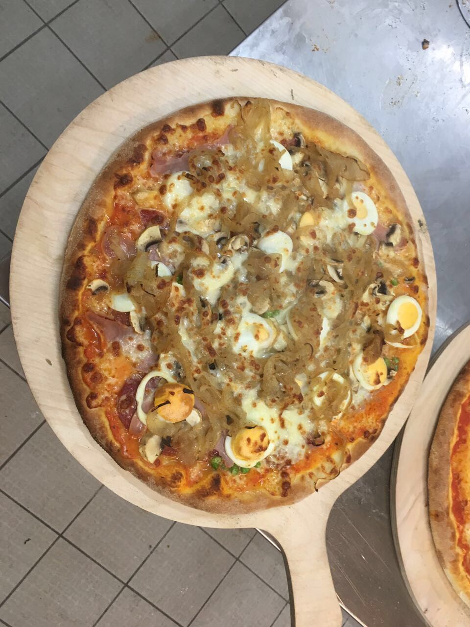 Pizza bei La Sicilia
