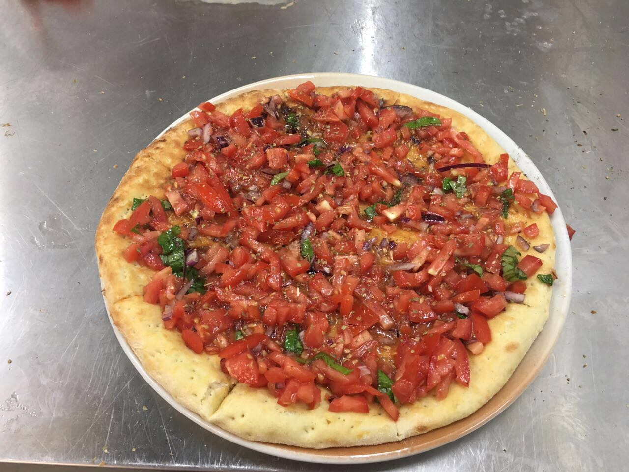 Pizza bei La Sicilia